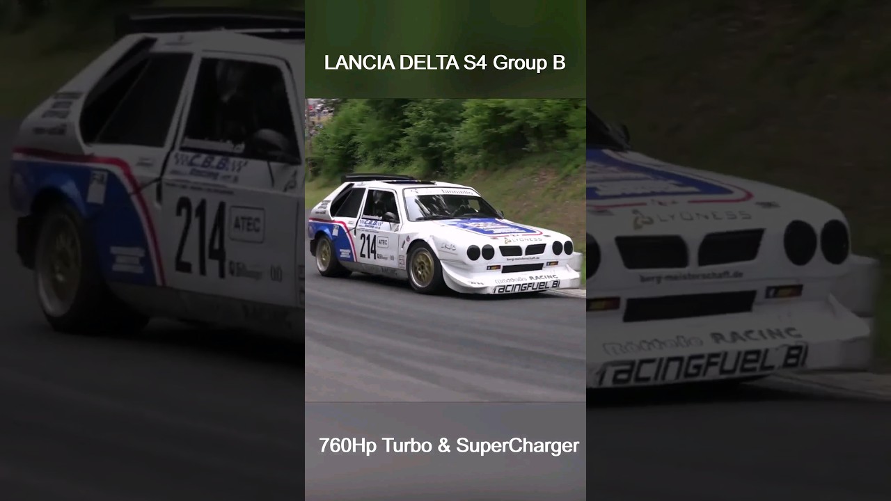 Legendary Delta S4 turned 760Hp/890Kg #HillclimbMonster
