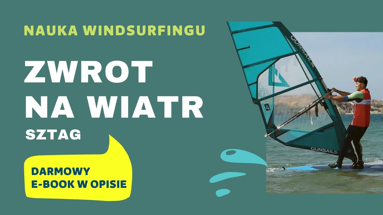 ZWROT NA WIATR (sztag) - jak zrobić - nauka - kurs - szkolenie - błędy