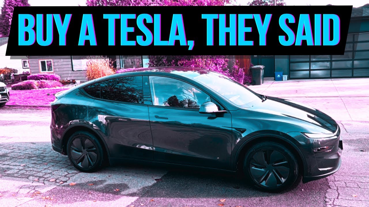 Покупка совершенно новой Tesla Model Y (вместе с отцом)
