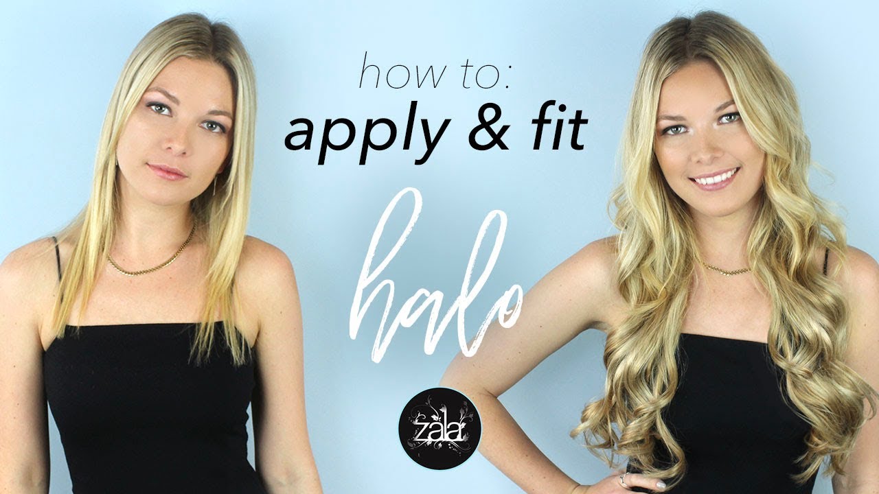 How to Fit the 30 Second Halo | ZALA Hair Extensions