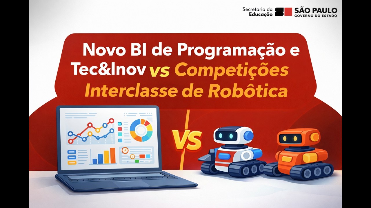 Orientações 2026: Novo BI de Tecnologia & Inovação/Competições de Robótica (Interclasse)