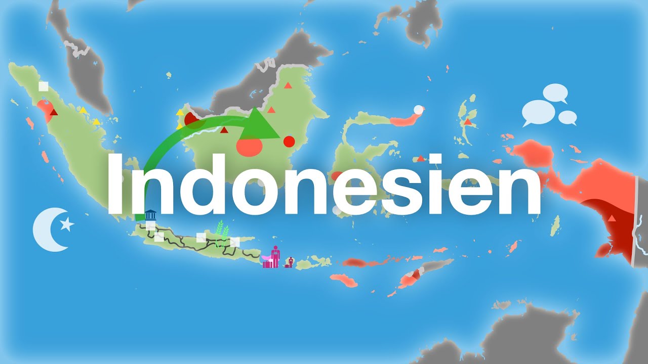 Indonesien - Überblick in Karten