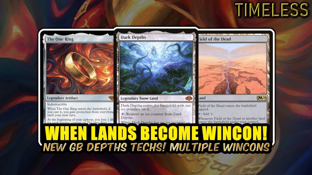 One Ring Carry?! 🧊 Dark Depths to the Finish Line | Timeless BO3 | MTG Arena