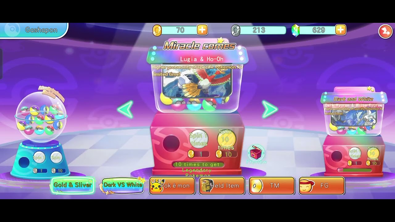 140 gashapon, Finally combined a Calm Mind TM 