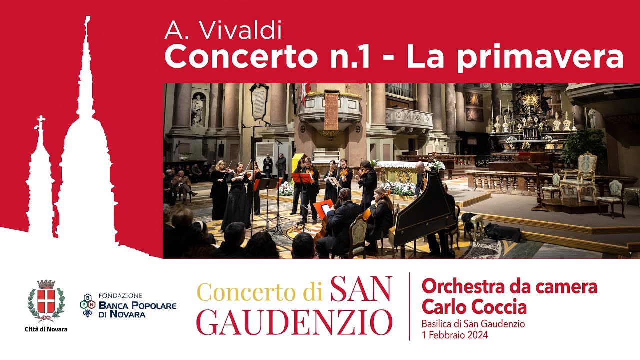 Orchestra da Camera Carlo Coccia - Concerto N.1 in Mi magg, op. 8, RV 269 La primavera (A. Vivaldi)
