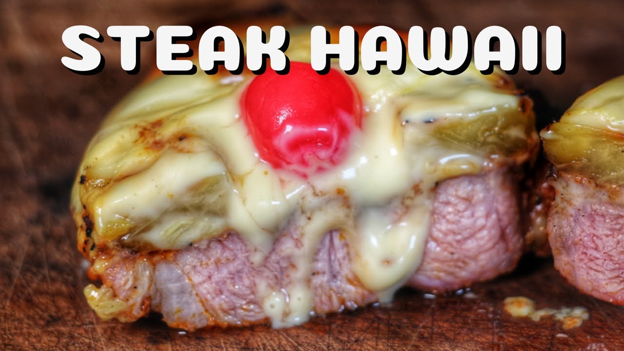 SCHWEINESTEAK HAWAII - meine KINDHEIT in den 80ern als GRILLGERICHT - deutsches BBQ-Video - 0815BBQ