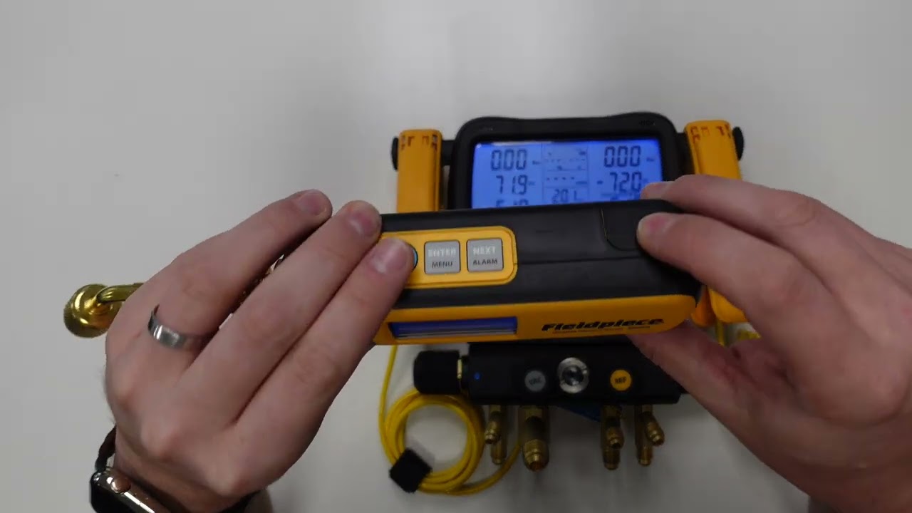 SMAN® Digital Manifolds: How to Connect MG44 Vacuum Gauge | Fieldpiece Europe