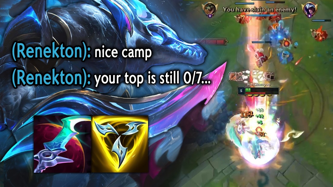 HOW THE RANK 1 RENEKTON GETS A 5K GOLD LEAD WHILE GETTING CAMPED