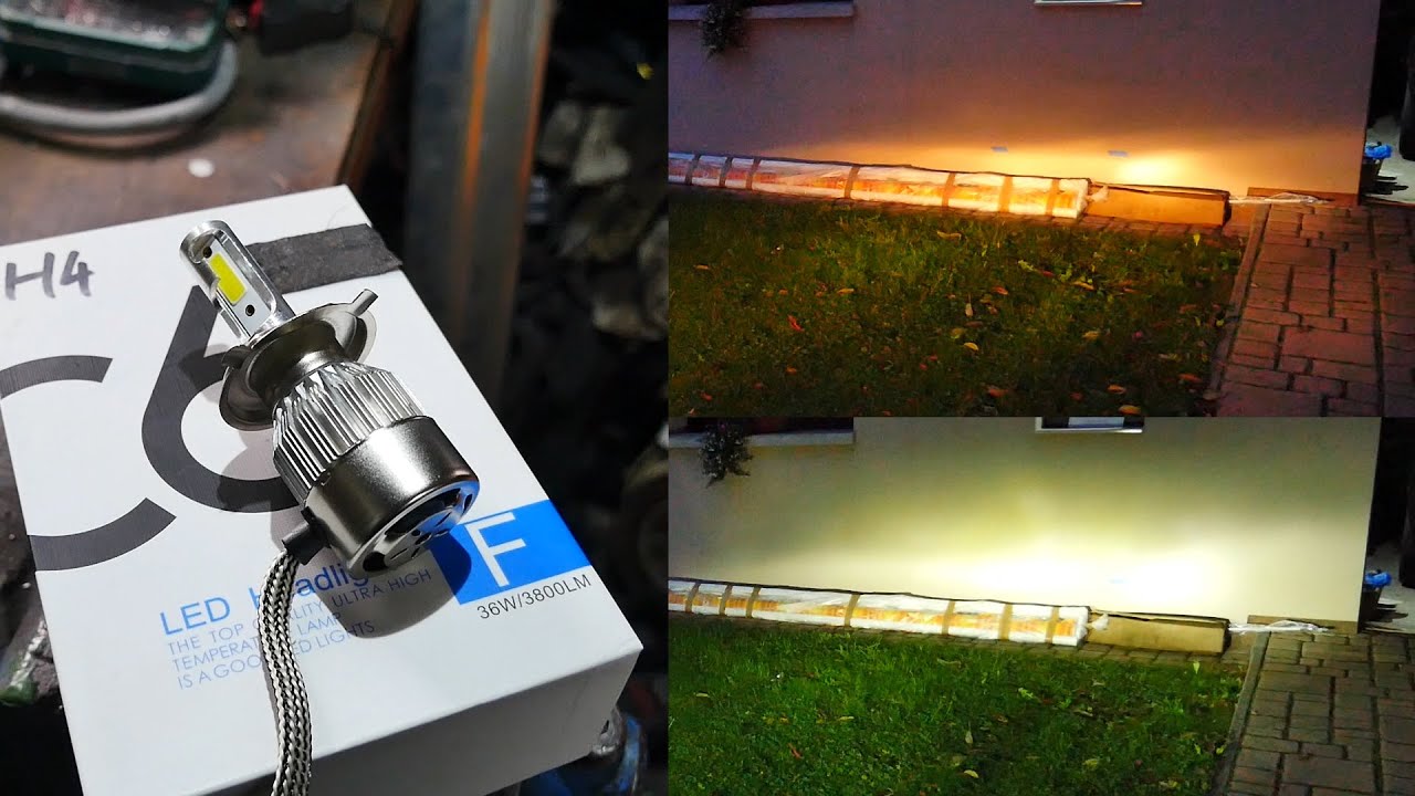 Miért tilos a C6 LED H4 égő használata?