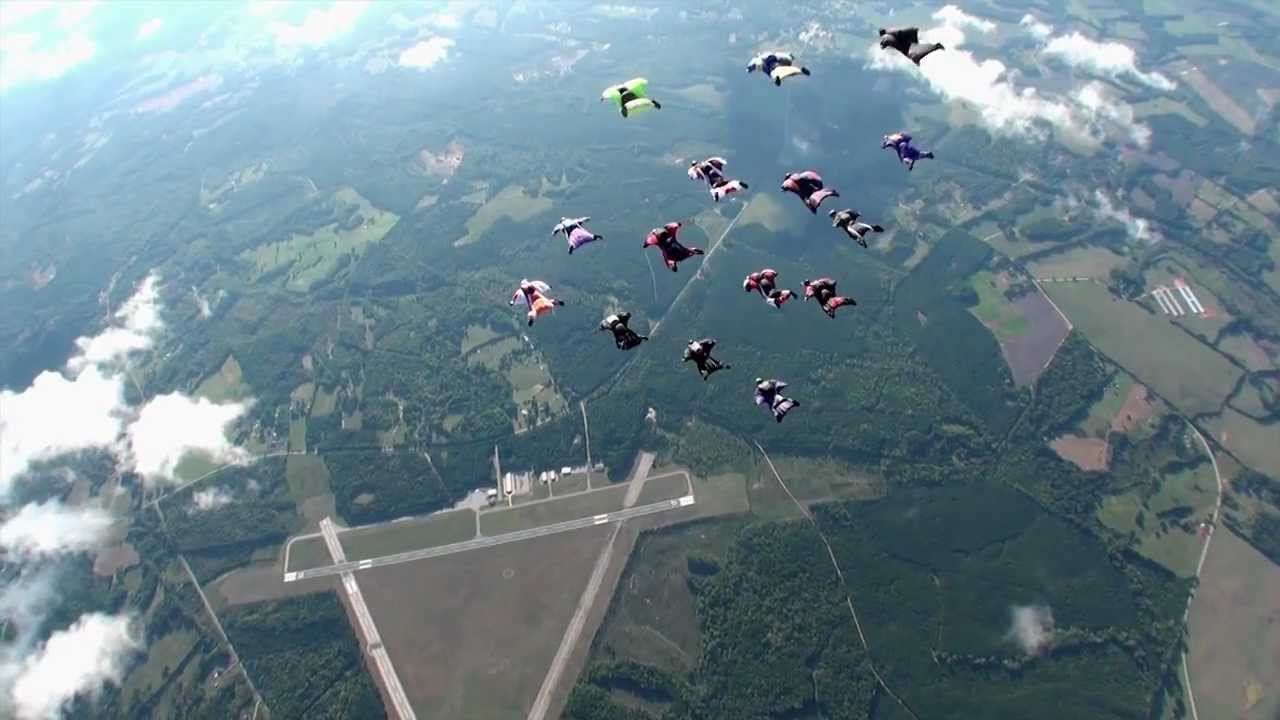 Exploring the Sky - Wingsuit Aerial Fleet