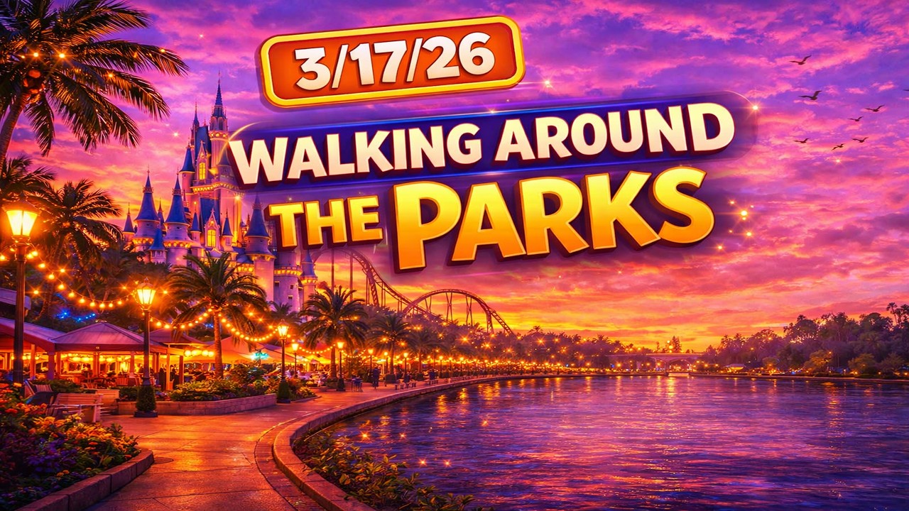 A Relaxing Walk Through Walt Disney World | Disney Springs to Magic Kingdom 2026