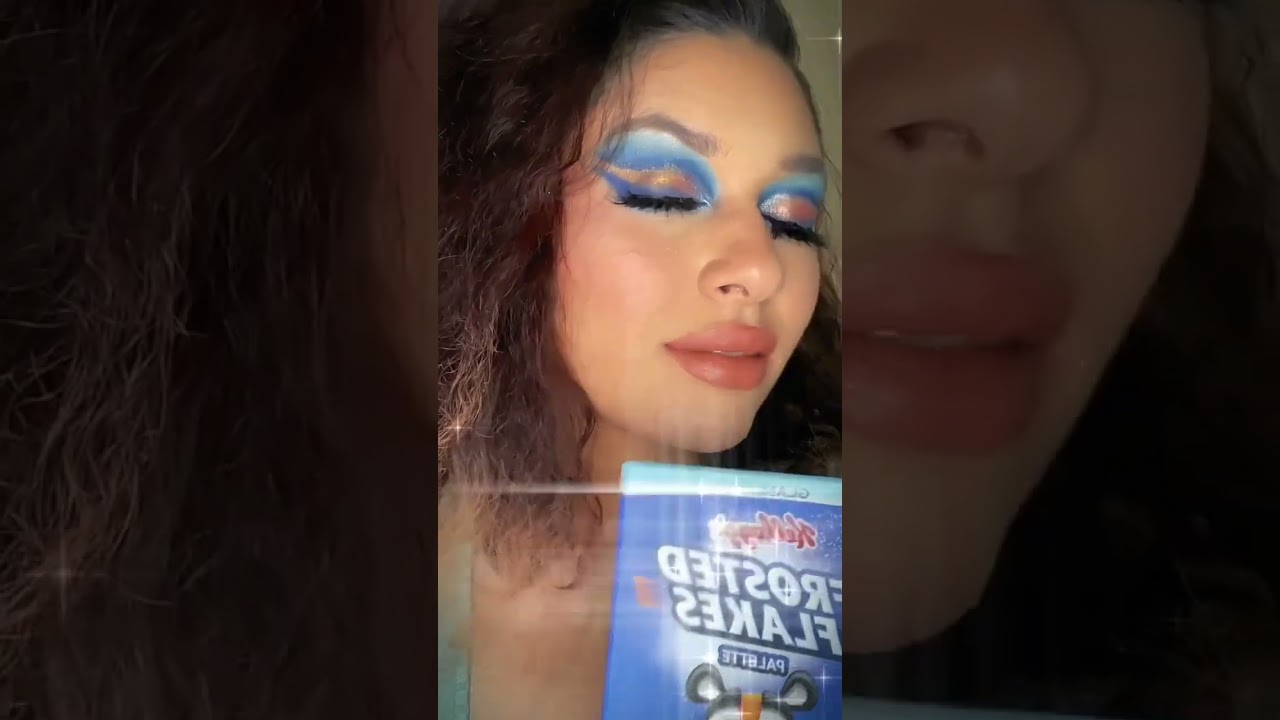Glamlite x Frosted Flakes #makeup #reels #tiktok #glamlite