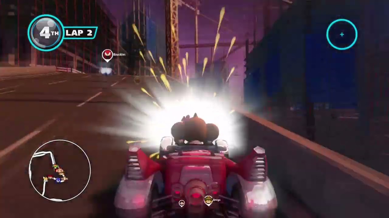MeeMee Sonic and all stars racing transformed 