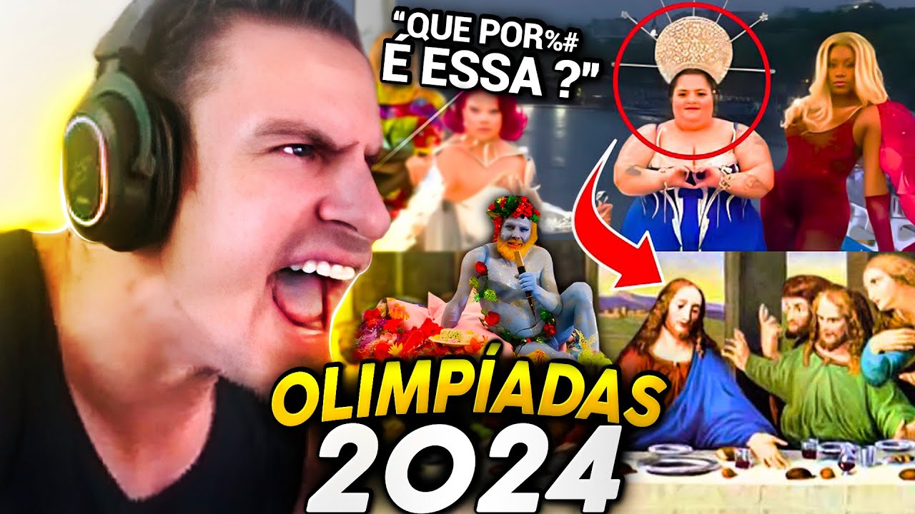 SUPER XANDÃO REAGINDO A ABERTURA DAS OLIMPÍADAS 2024