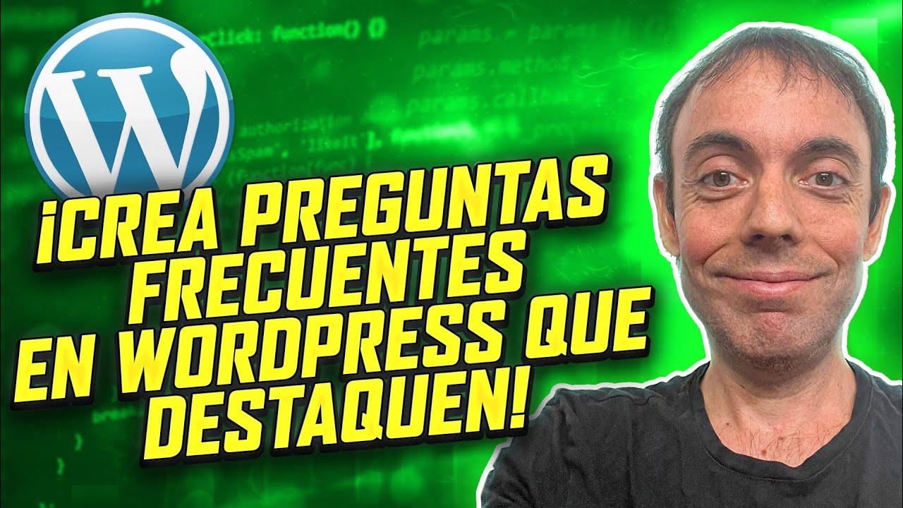 🔥 Cómo poner preguntas frecuentes en WordPress (fácil)