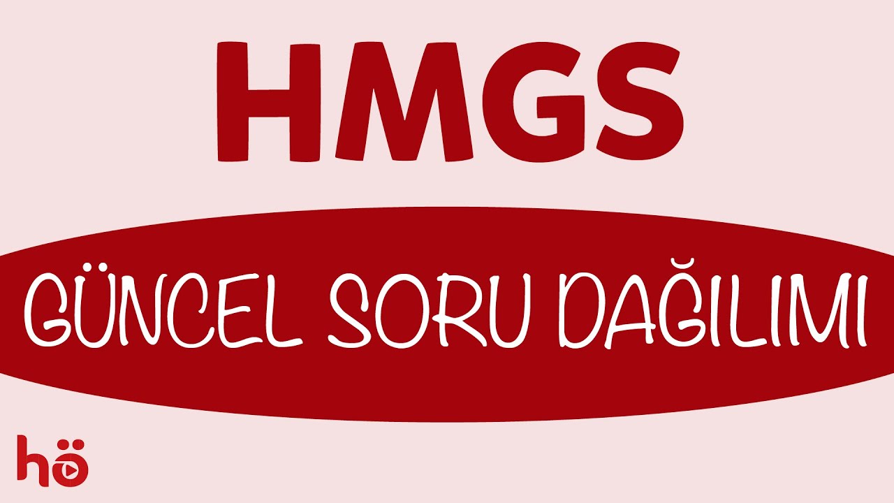 HMGS Güncel Soru Dağılımı #hmgs - Hukuk Mesleklerine Giriş Sınavı
