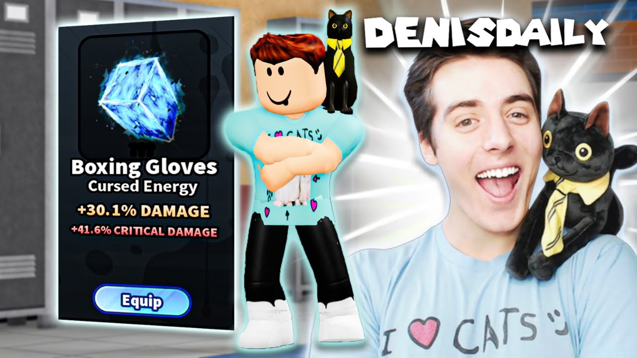 If DenisDaily Came Back To Roblox Just To Play Roblox Fight In A School