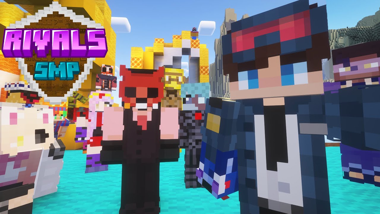 Today is DAY 5 of the MOST CHALLENGING SMP!!! FNAF PARTY?!?!  [RIVALS SMP] 🔴LIVE