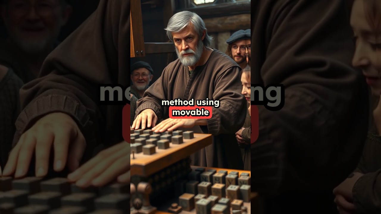 The Impact of Gutenberg's Printing Press #history #historyfacts  #funhistory