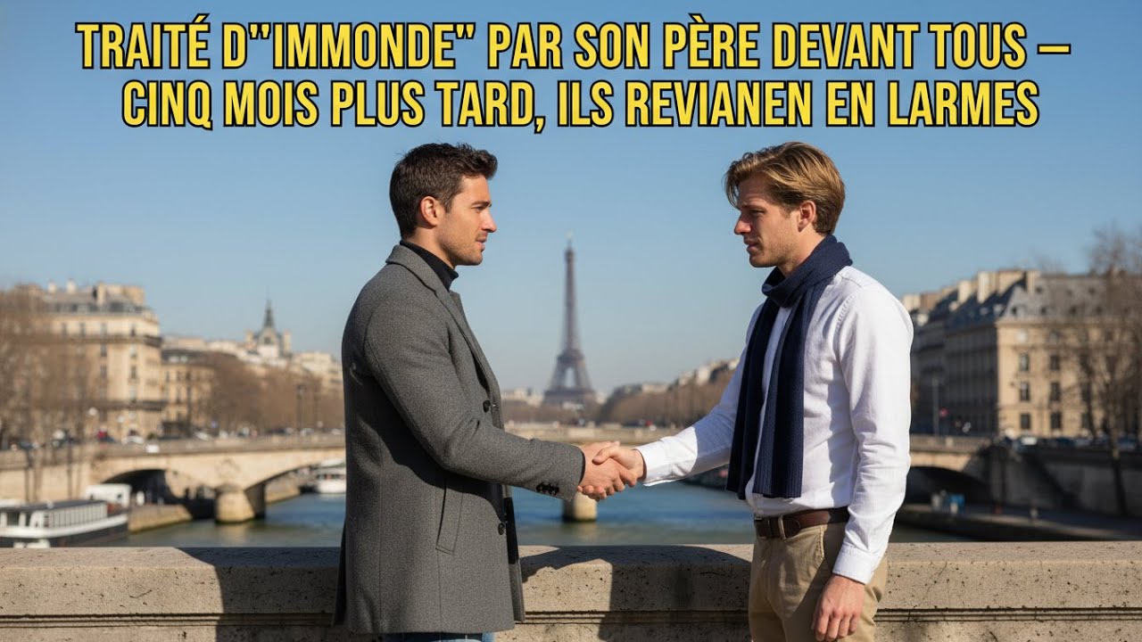 TRAITÉ D’“IMMONDE” PAR SON PÈRE DEVANT TOUS — CINQ MOIS PLUS TARD, ILS REVIENNENT EN LARMES