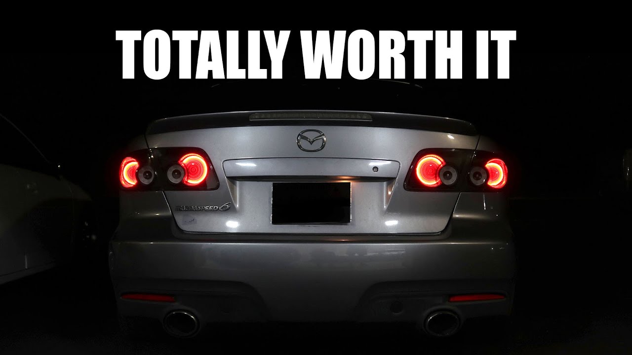 Mazdaspeed 6 Gets New LED Taillights!
