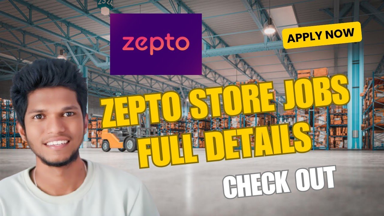 Zepto Stores Jobs in Hyderabad || Full Details explained in Telugu| Jobs in Zepto Hyderabad #gdpjobs