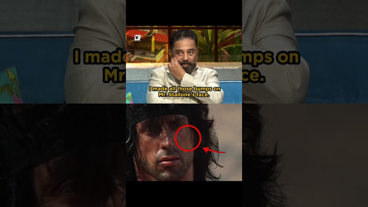 KH Endless Learning🔥💯 #kamalhaasan #rambo #makeupartist #worldfilmology #shorts