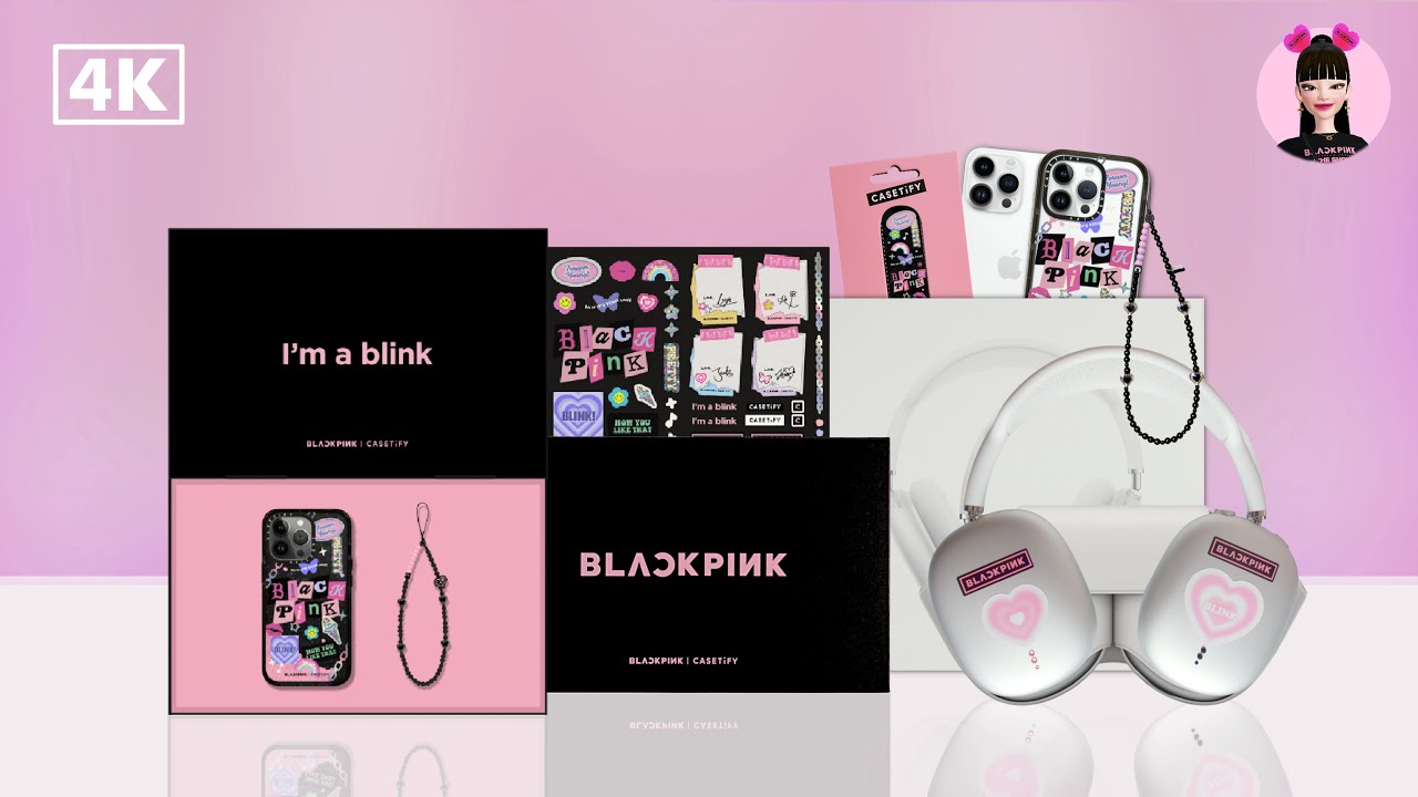 Unboxing Blackpink Casetify Bundle Set | iPhone 14 Pro Max | Airpods Max