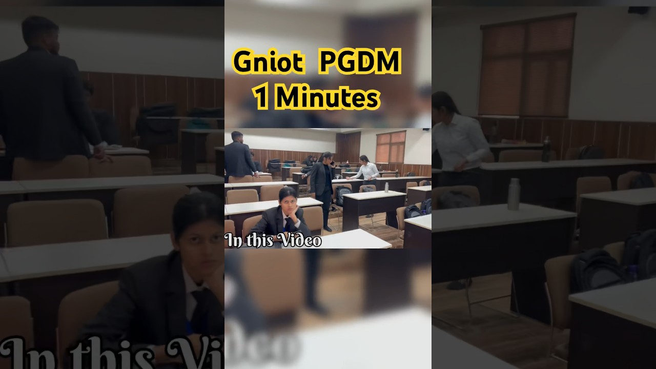 Gniot PGDM review in 1 minutes || Greater noida institute of technology and Management || #gniot