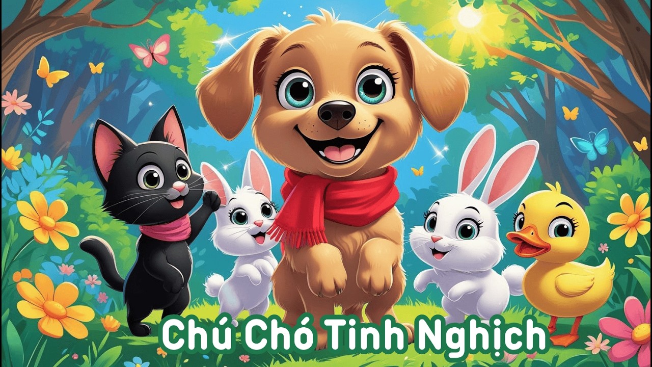 Chú Chó Con Tinh Nghịch 🐶 | Nhạc Thiếu Nhi Vui Nhộn