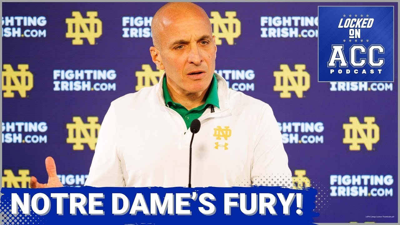 TARGETED? Notre Dame’s Pete Bevacqua CALLS OUT ACC—Jim Phillips’ DEFENSE Ignites Football FURY!