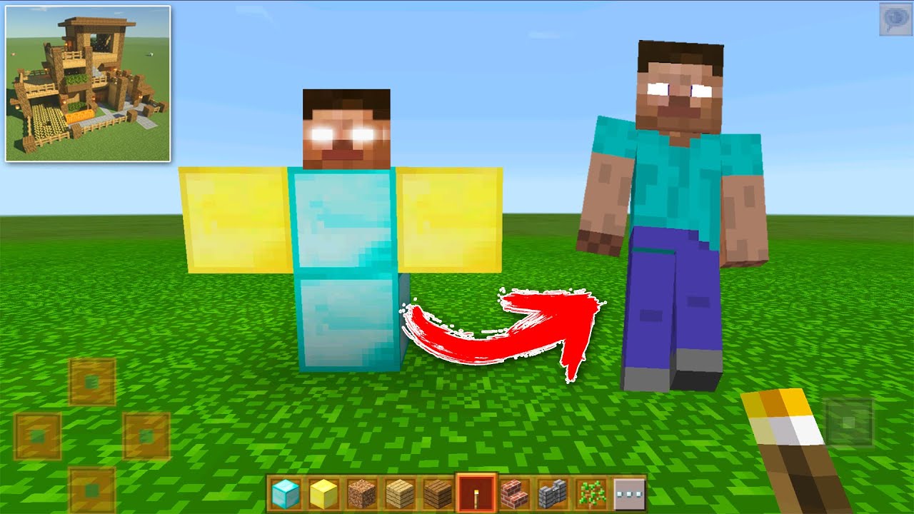 How to Spawn Herobrine in Block Sun Earth