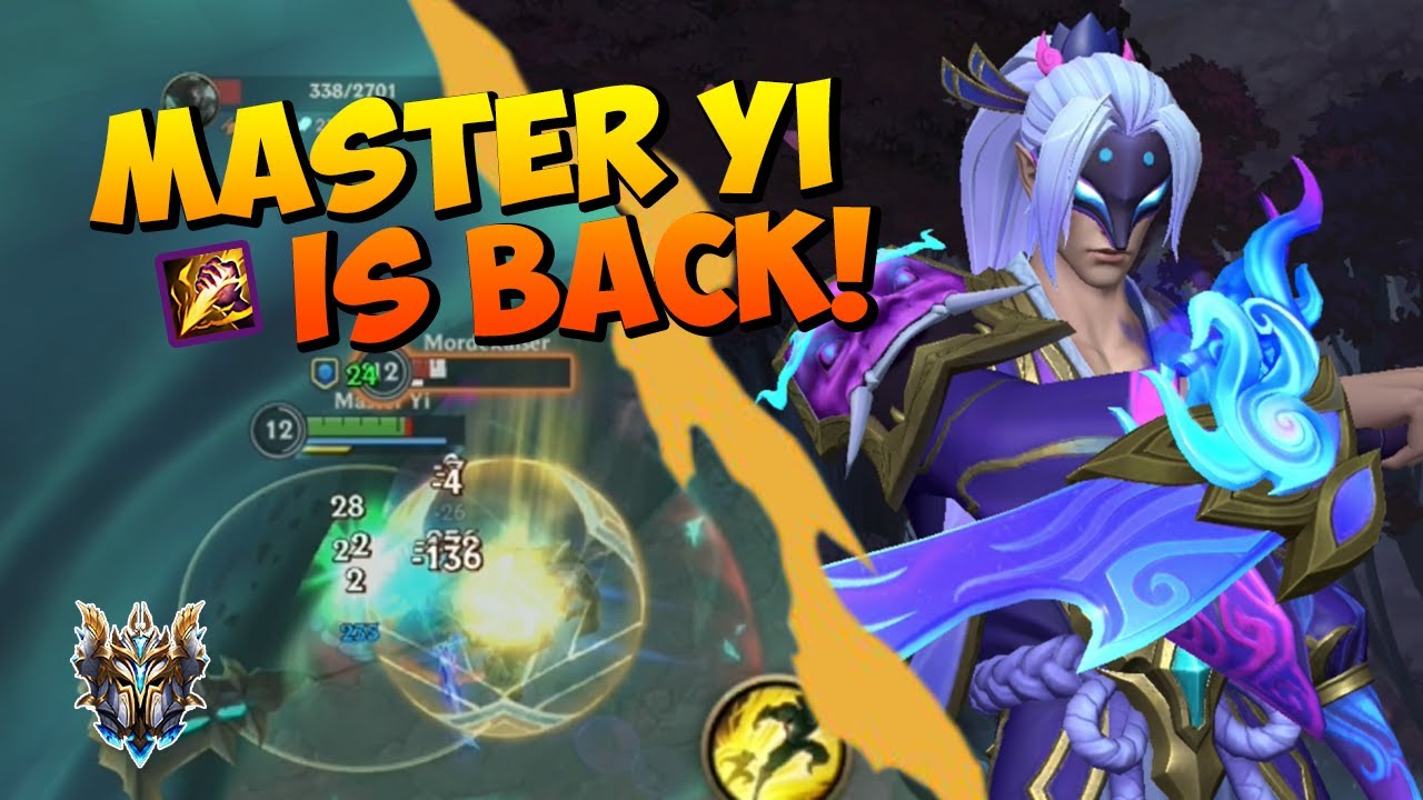 WILD RIFT MASTER YI - LEAGUE OF RAGEBLADE