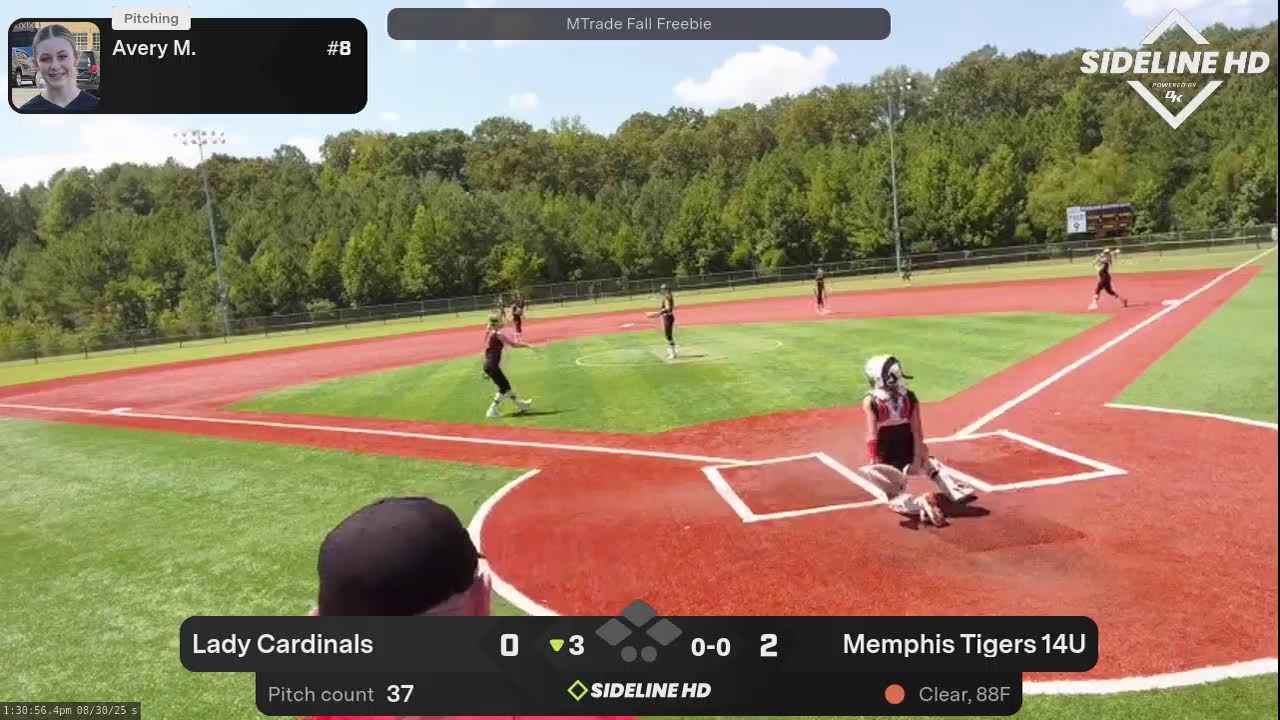 Lady Cardinals @ Memphis Tigers 14U (2025.08.30)
