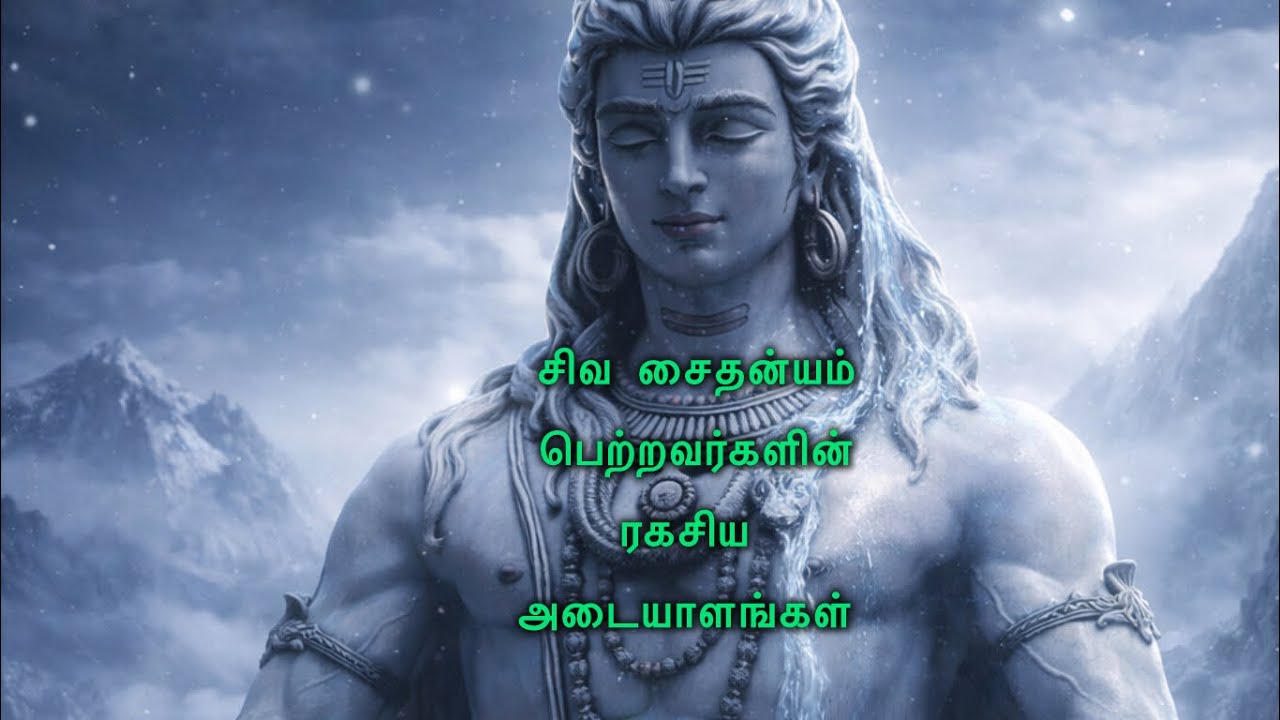 சிவ பெருமான் தேர்ந்துதேடுக்கும் மனிதர்களின் அடையாளங்கள் 