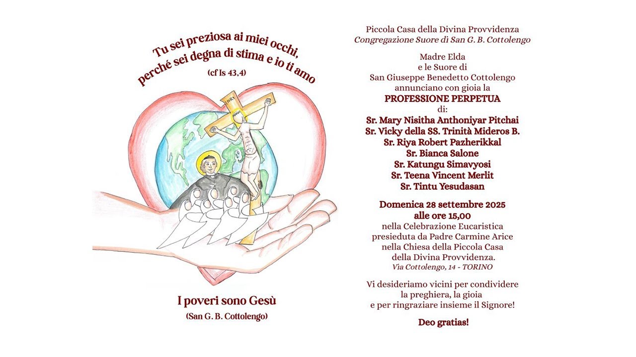 Professioni Perpetue di 7 sorelle cottolenghine