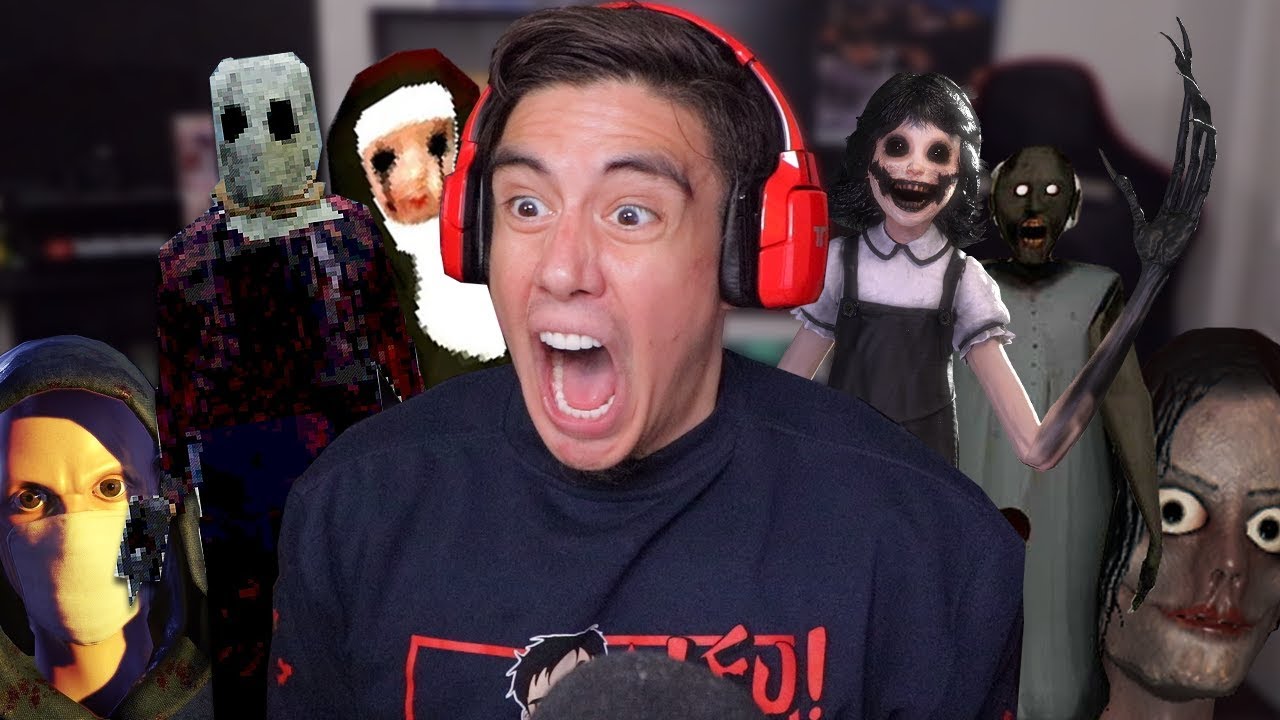 11 STRAIGHT MINUTES OF ME SCREAMING LIKE A JAPANESE SCHOOLGIRL | Jumpscare Montage