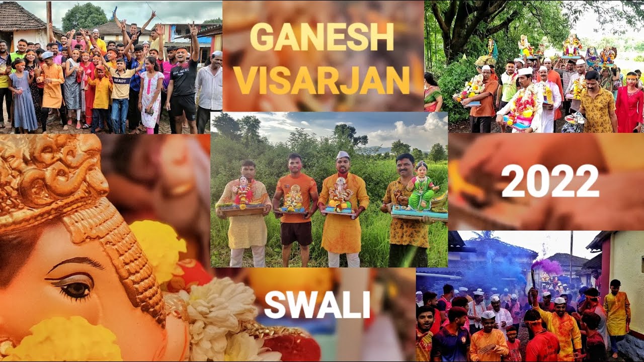 GANESH VISARJAN AT SWALI | Tanmay patil | Vlog