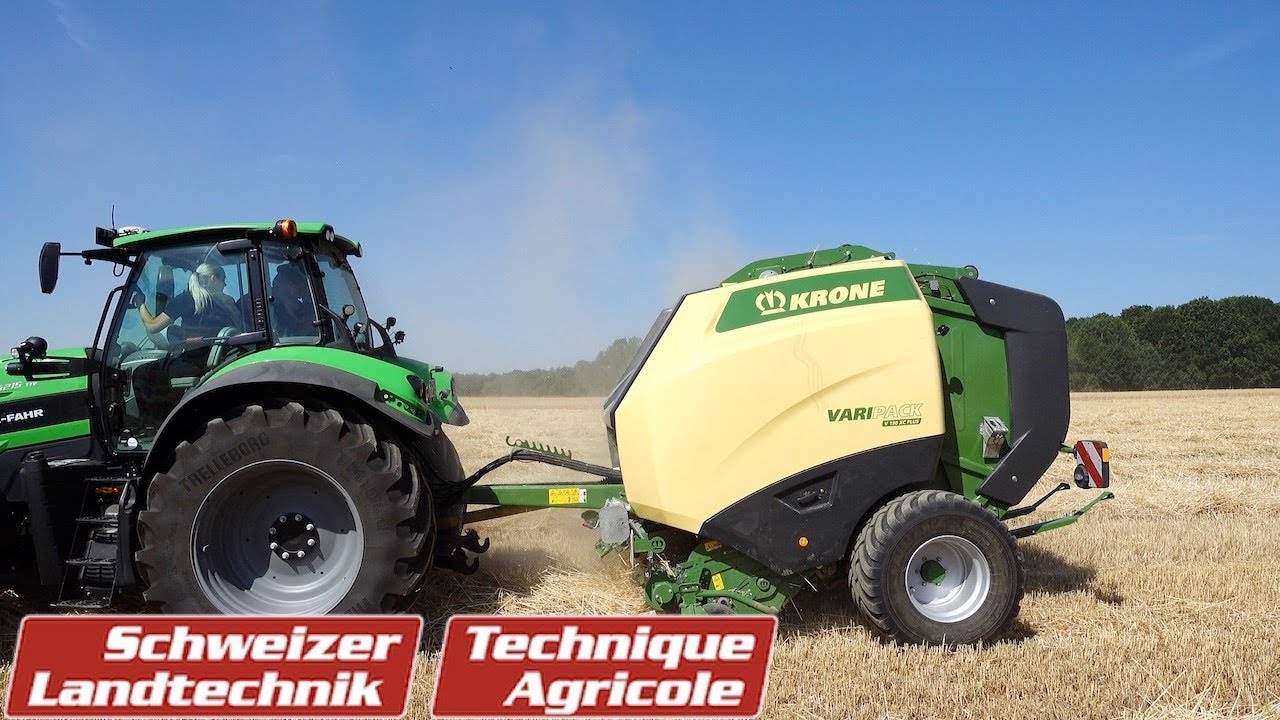 Krone «VariPack V 190 XC Plus»: Gu(r)t für Stroh und Heu