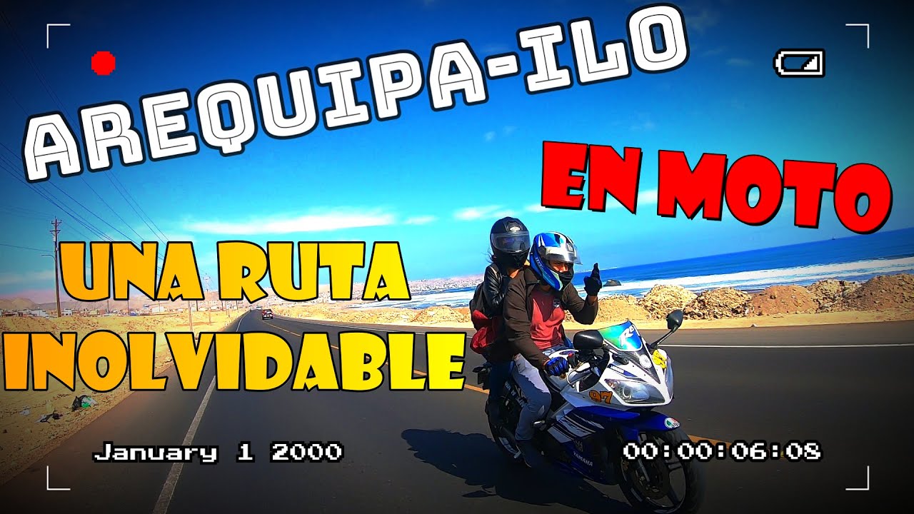 CONOCIENDO LA CIUDAD DE ILO EN MOTO (Puerto ilo) - luisarmi
