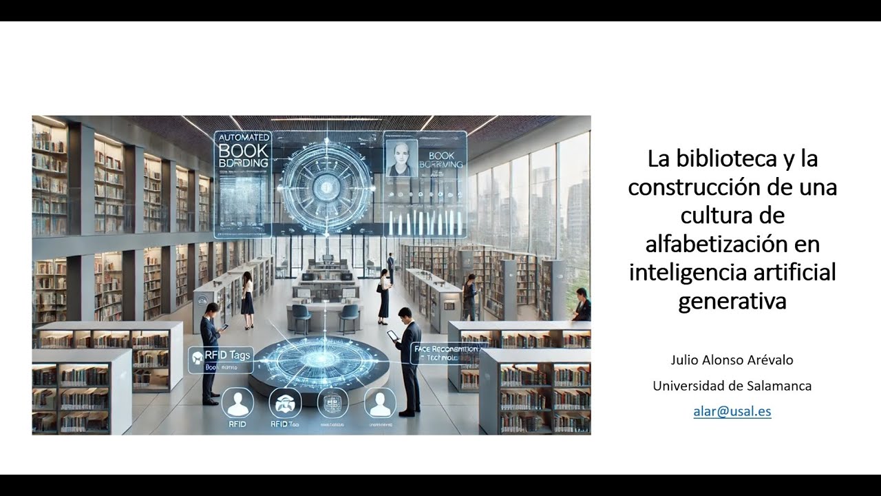 La biblioteca y la construcción de la cultura de alfabetización en inteligencia artificial generativ