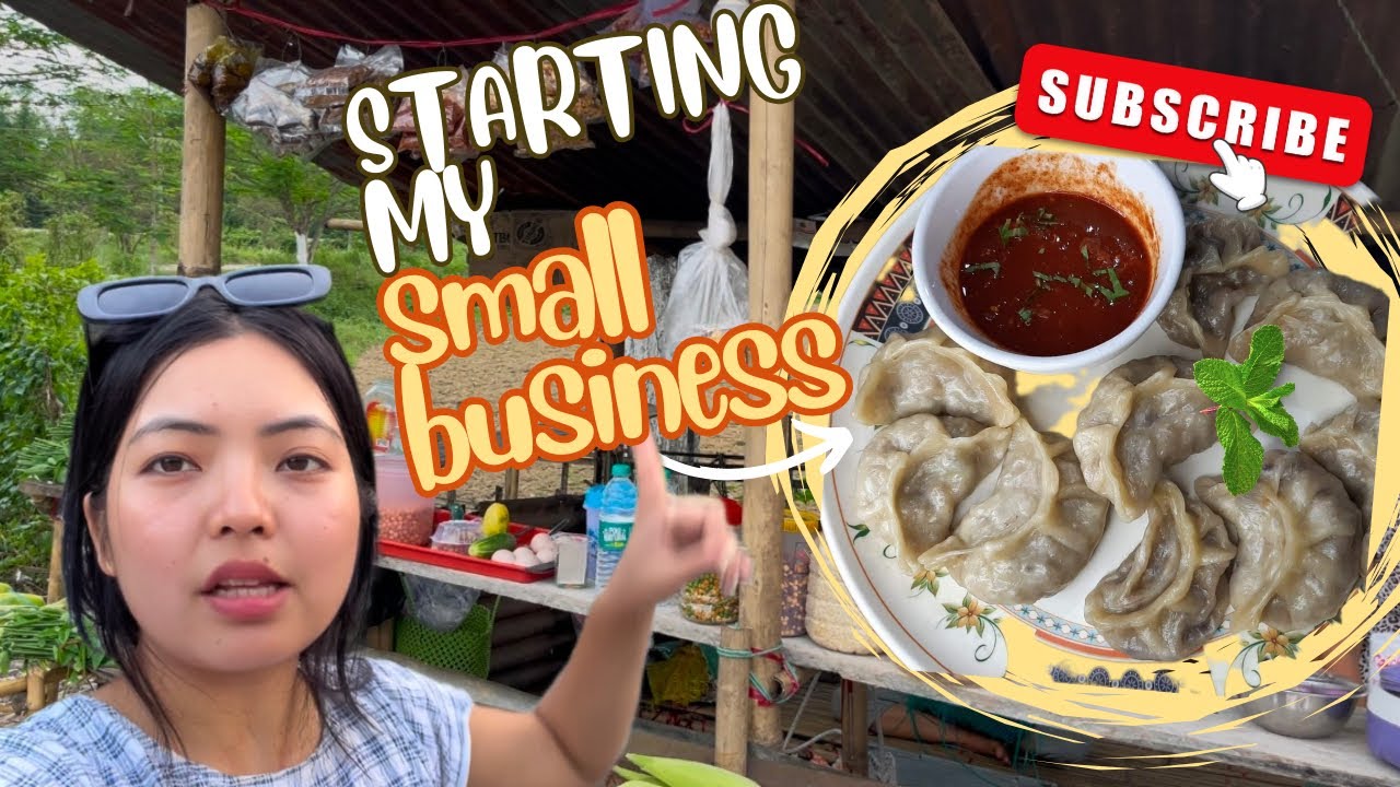 Starting my small business || selling Momo || profit or loss ?😱| village lifestyle