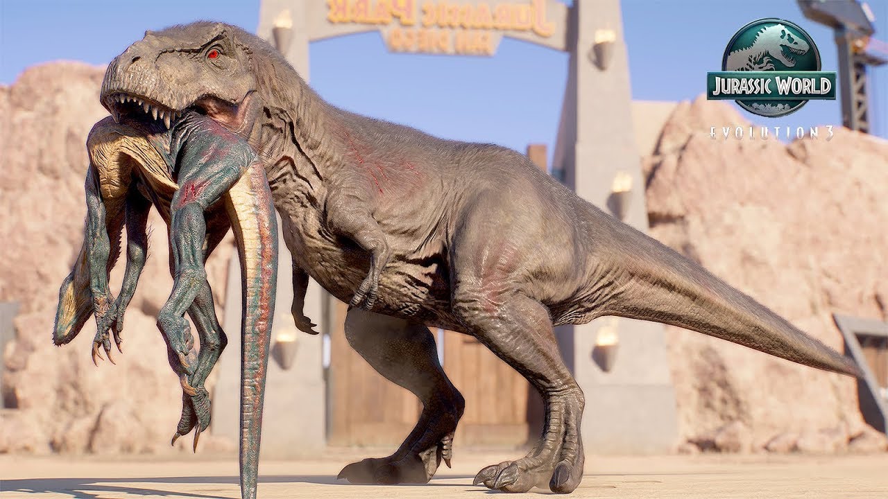 T-REX UNLEASHED! 🦖 The Most SAVAGE Fight Ever | Jurassic World Evolution 3