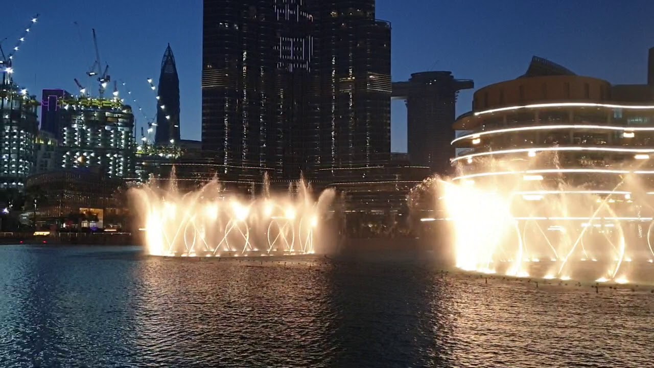 Dubai Mall Fountain June 2 2019