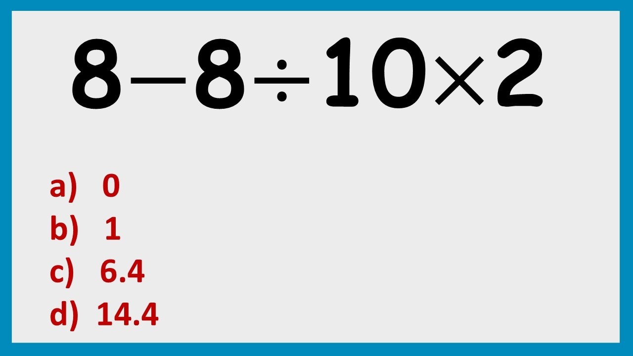 Only 2 In 5 People Can Get This Right!