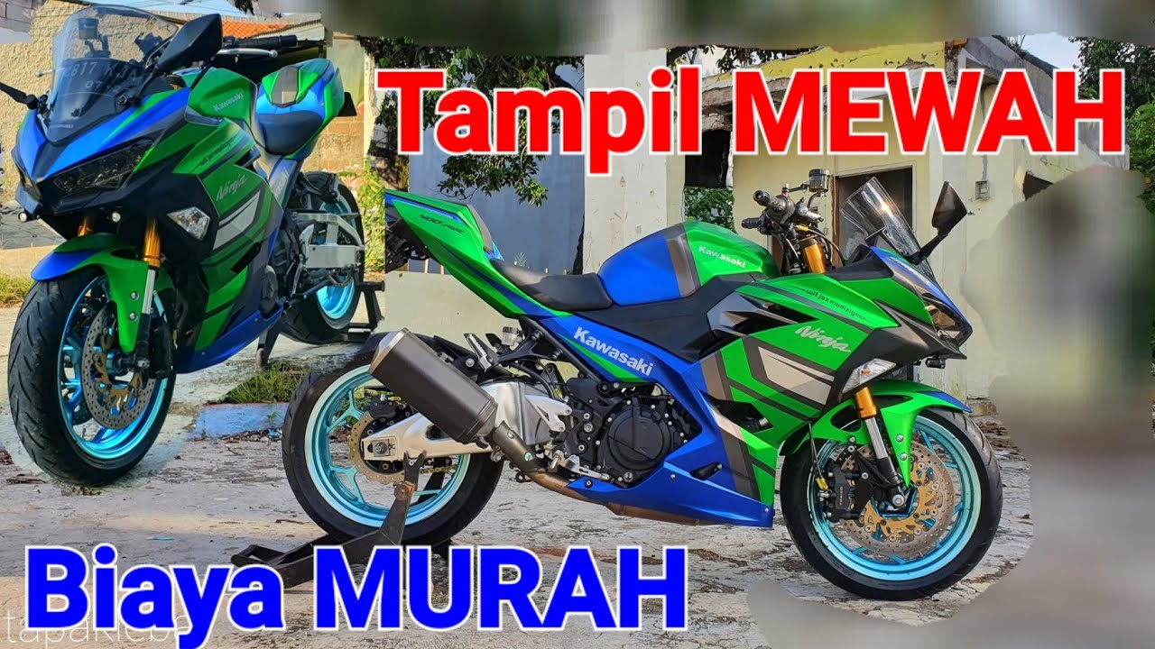 Jd Hedon Allnew Ninja 250 pasang Upside down Ganti Swing arm