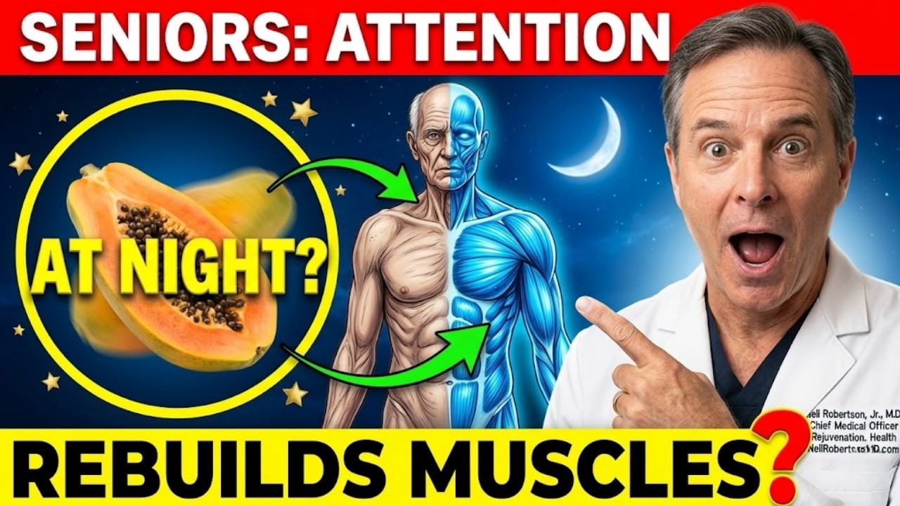 SENIORS: Eating This Fruit At Night Helps REBUILD Your Muscles (You Can’t Even Imagine)