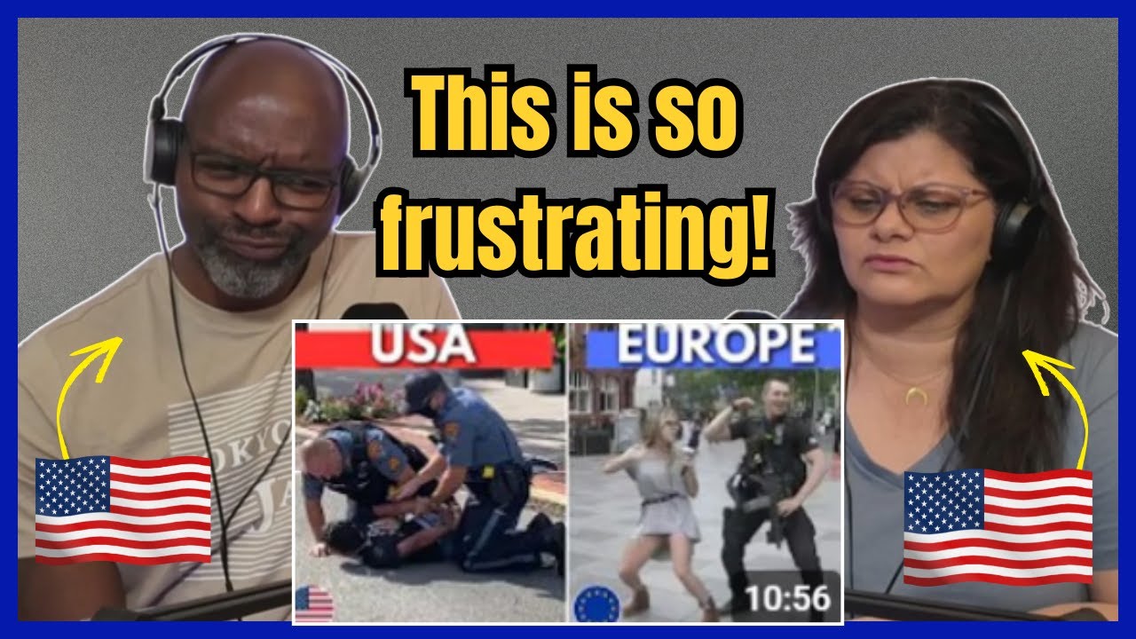 Americans React to How American Police Compare To The Police In Europe