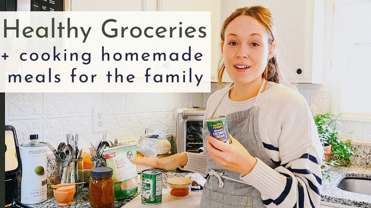 Weekly grocery haul + cooking healthy homemade meals for my family of 6