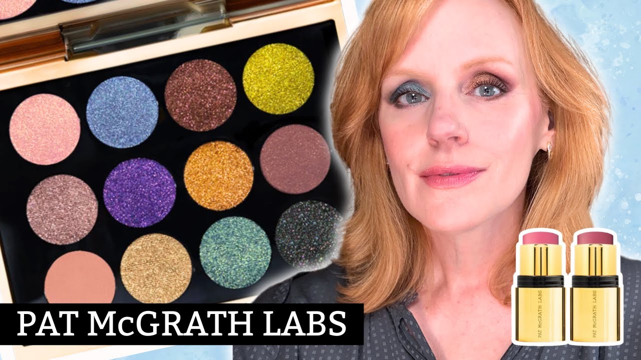 Gilded Nirvana: Mega Eye Shadow Palette &mdash; свотчи и 2 образа &mdash; Mini Divine Cream Blush Balm Duo